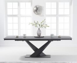 Jack 180cm Extending Grey Ceramic Dining Table