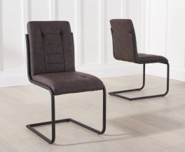 Archie Brown Dining Chairs (Pairs)