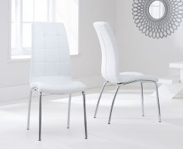 California Dining Chair White (Pairs)