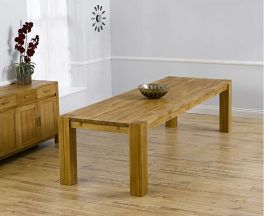 Madrid 300cm Solid Oak Dining Table