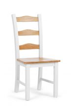 Sandringham Oak and White Dining Chairs (Pairs)