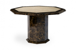 Toledo Octagonal Marble Dining Table